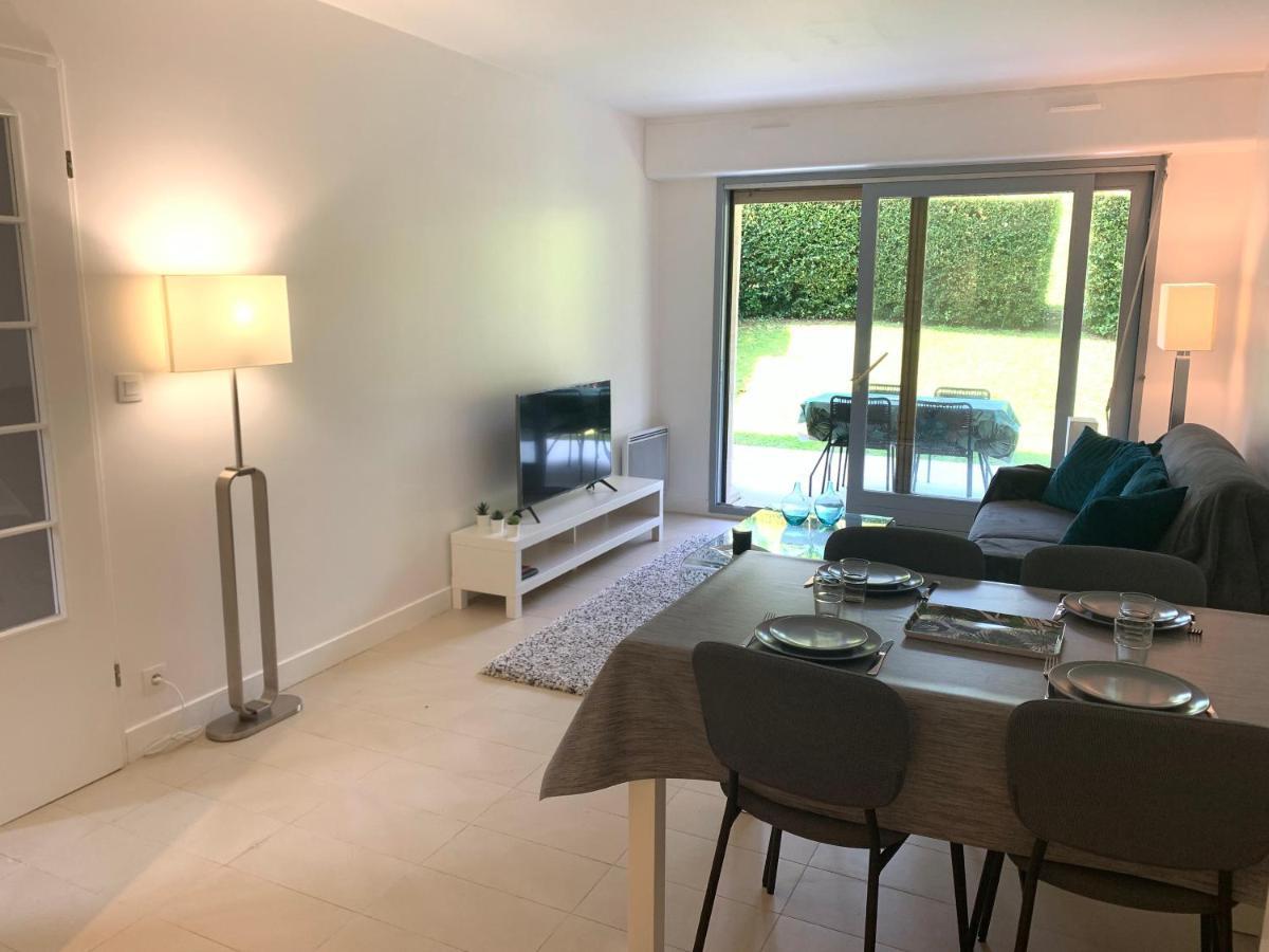 Rez-De-Jardin - Residence Avec Piscine - Deauville Eksteriør bilde